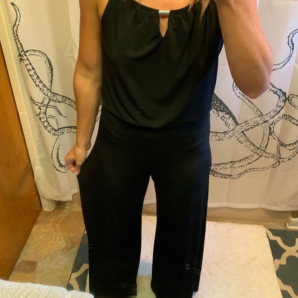 Wide leg jumpsuit